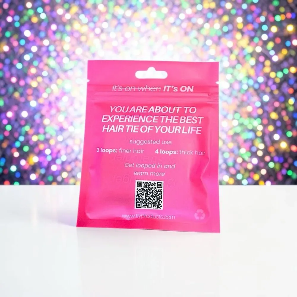TIY Pre-Tied Hair Ties 2-pack NEW IN PACKAGE